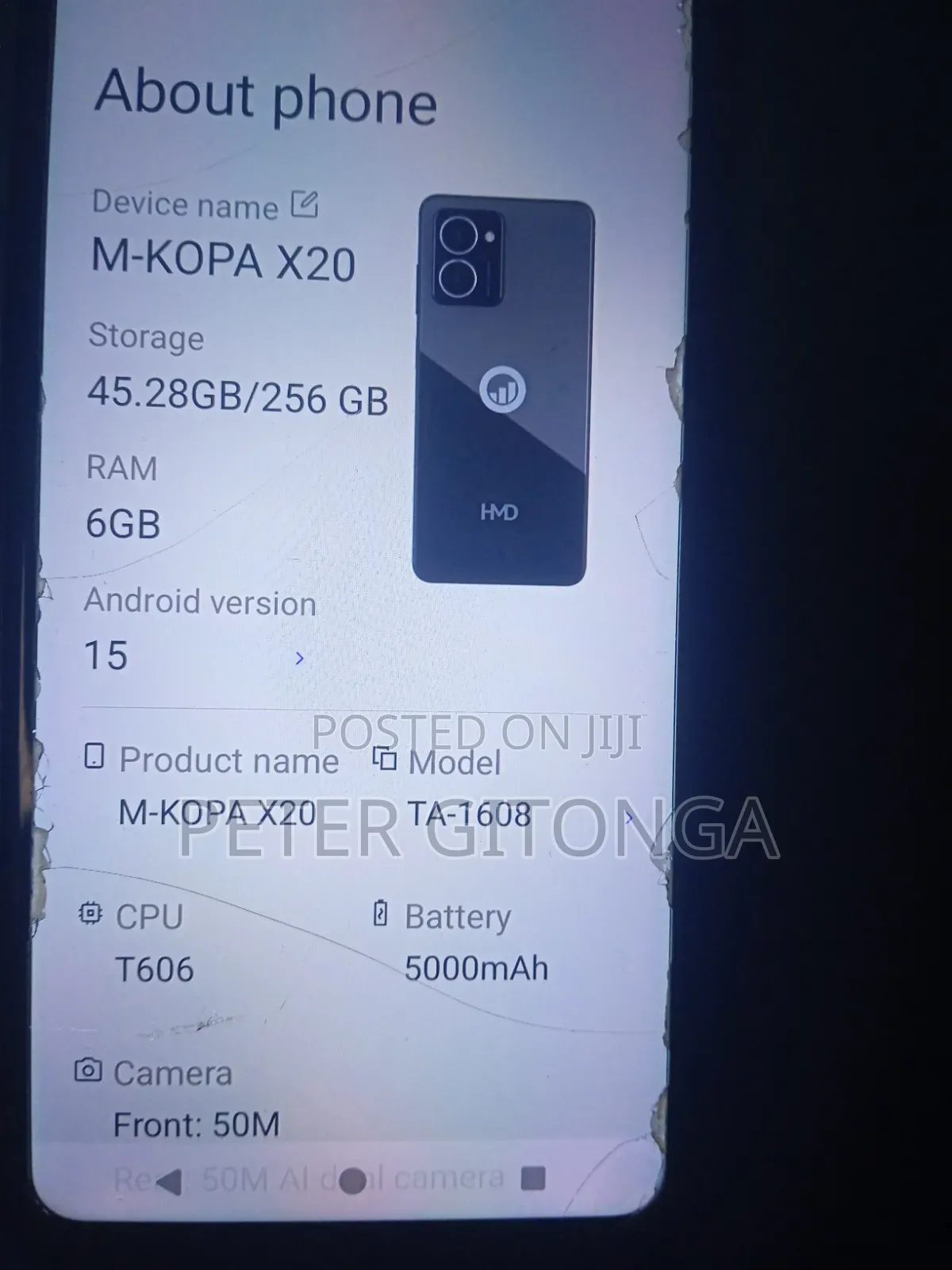 Tecno Camon 40 Pro 4G 256 GB Black