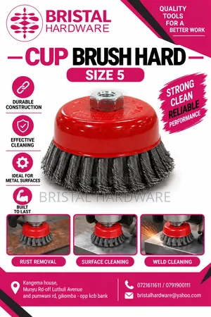 Cup Brush Hard Size 5