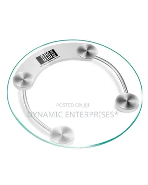 Personal Glass Digital Weighing Scale Size