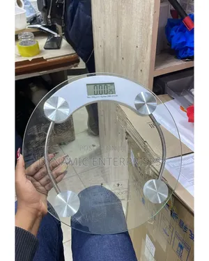 Personal Glass Digital Weighing Scale Size