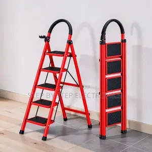 2,3,4 and 5 Step Folding Ladder Premium Quality for Kitchen Access