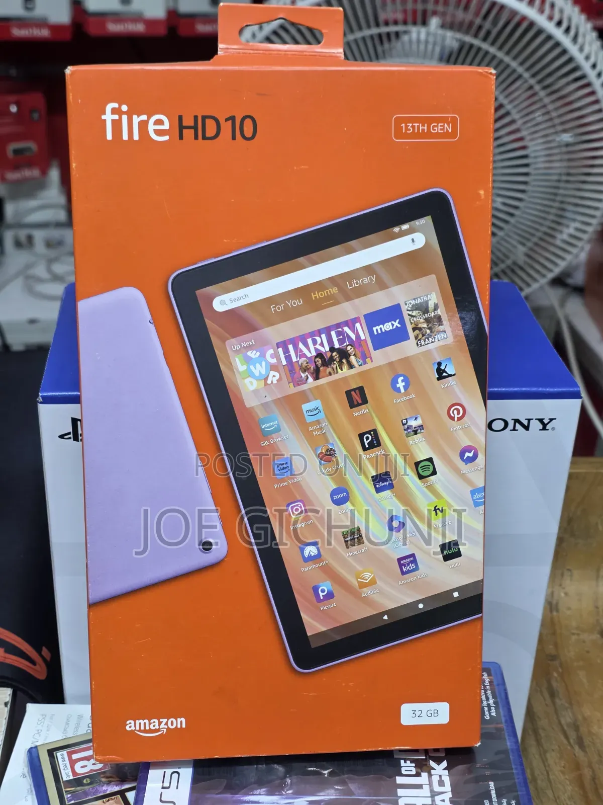 New Amazon Fire HD 10 32 GB Pink