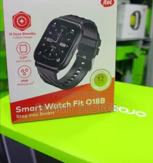Itel Fit O20 Smartwatch With Heart Rate SpO2 Monitoring