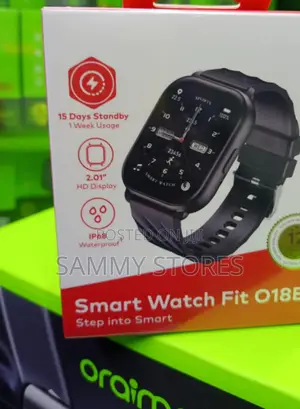 Itel Fit O20 Smartwatch With Heart Rate SpO2 Monitoring