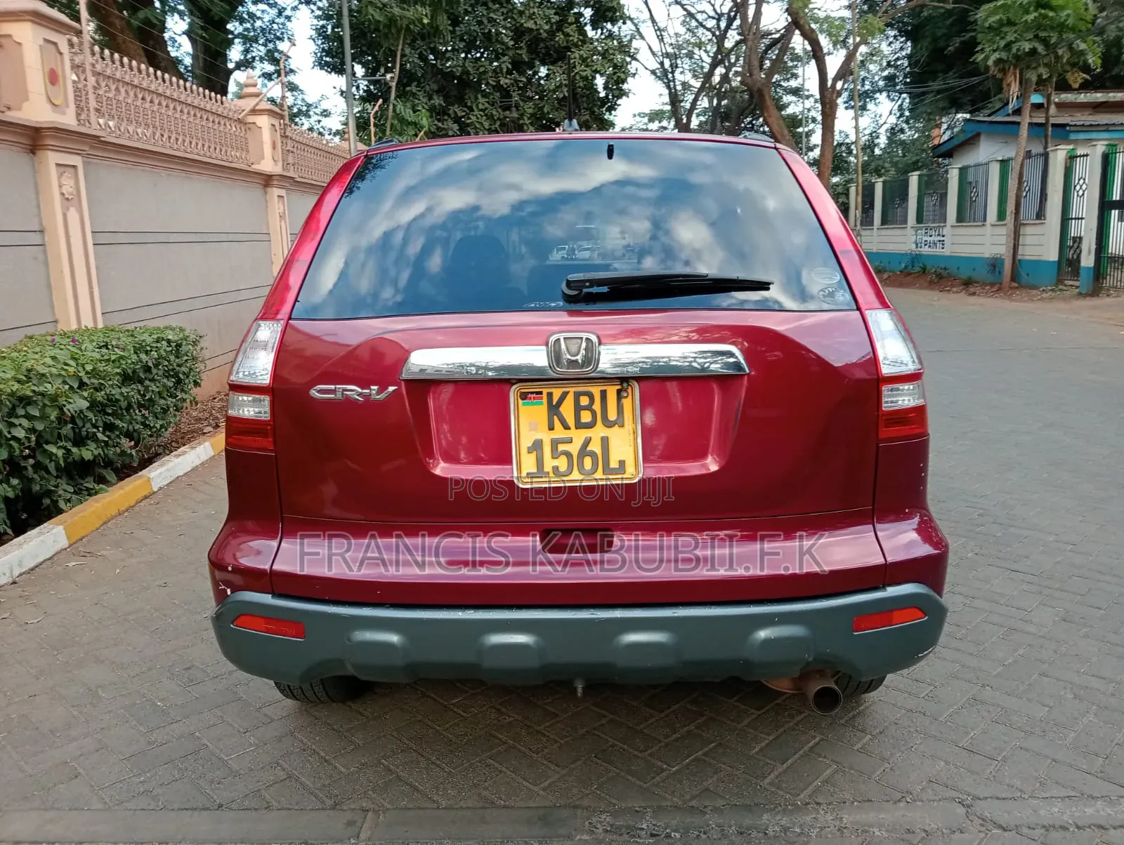 Honda CR-V EX 4WD Automatic 2007 Maroon