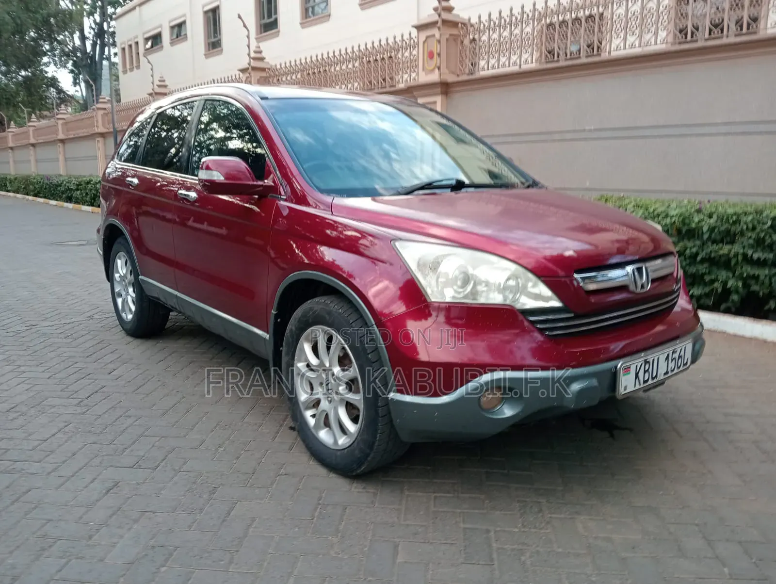 Honda CR-V EX 4WD Automatic 2007 Maroon
