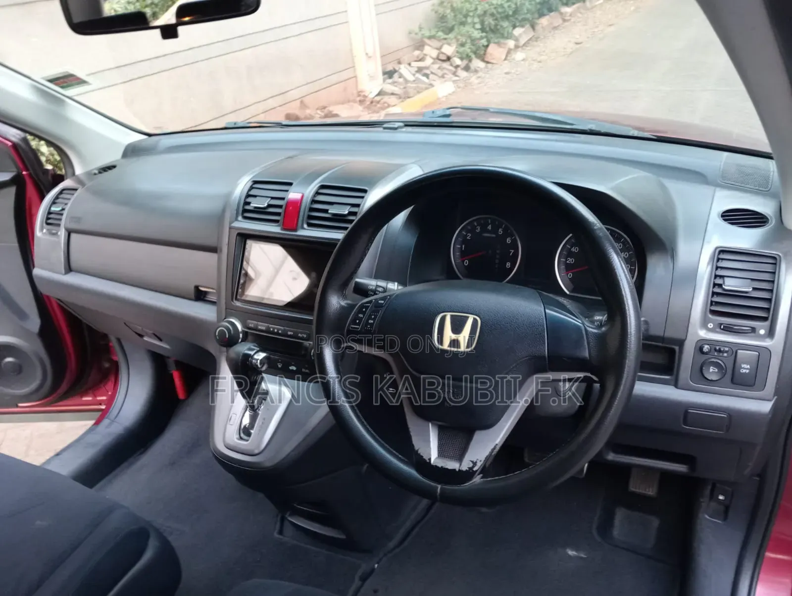 Honda CR-V EX 4WD Automatic 2007 Maroon