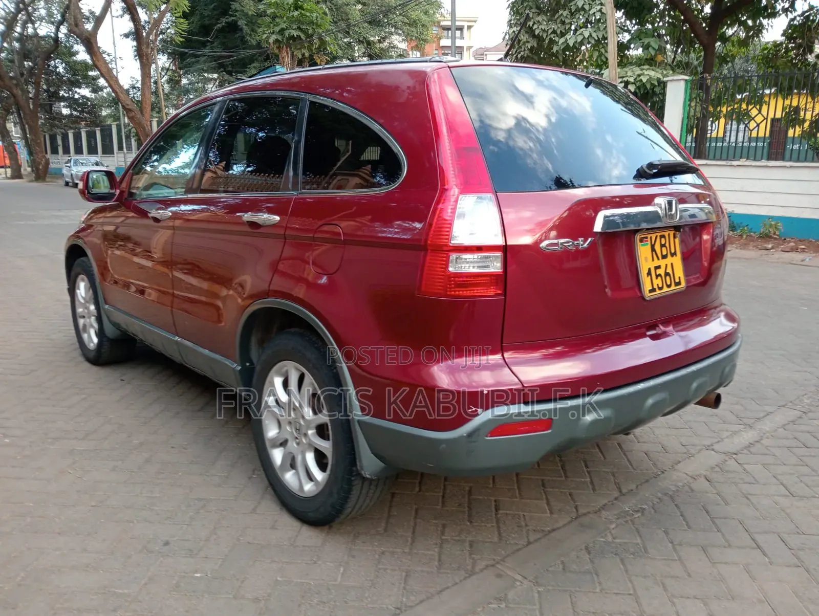 Honda CR-V EX 4WD Automatic 2007 Maroon