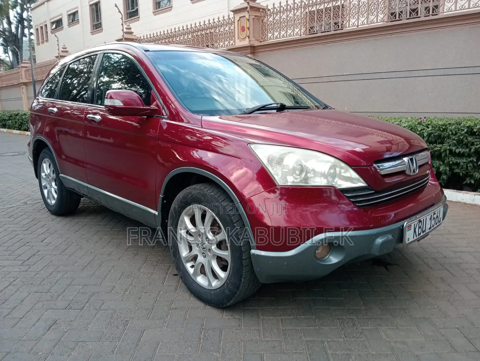 Honda CR-V EX 4WD Automatic 2007 Maroon