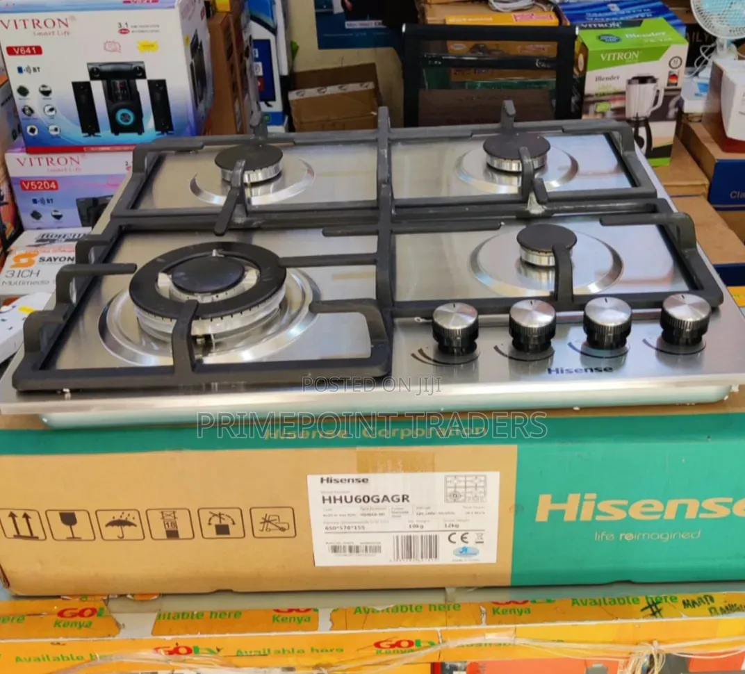 Hisense 60×60cm Built-in Cooker – Easy Safe Cooking