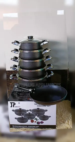 JP 11-Piece Nonstick Cookware Set With Free Pan – Durable Kitchen Set
