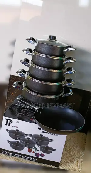 JP 11-Piece Nonstick Cookware Set With Free Pan – Durable Kitchen Set