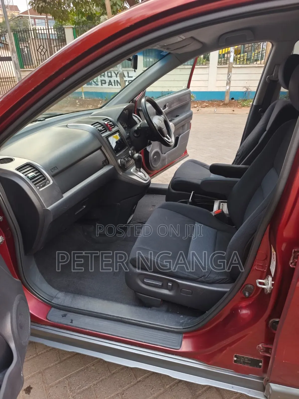 Honda CR-V 2007 Maroon
