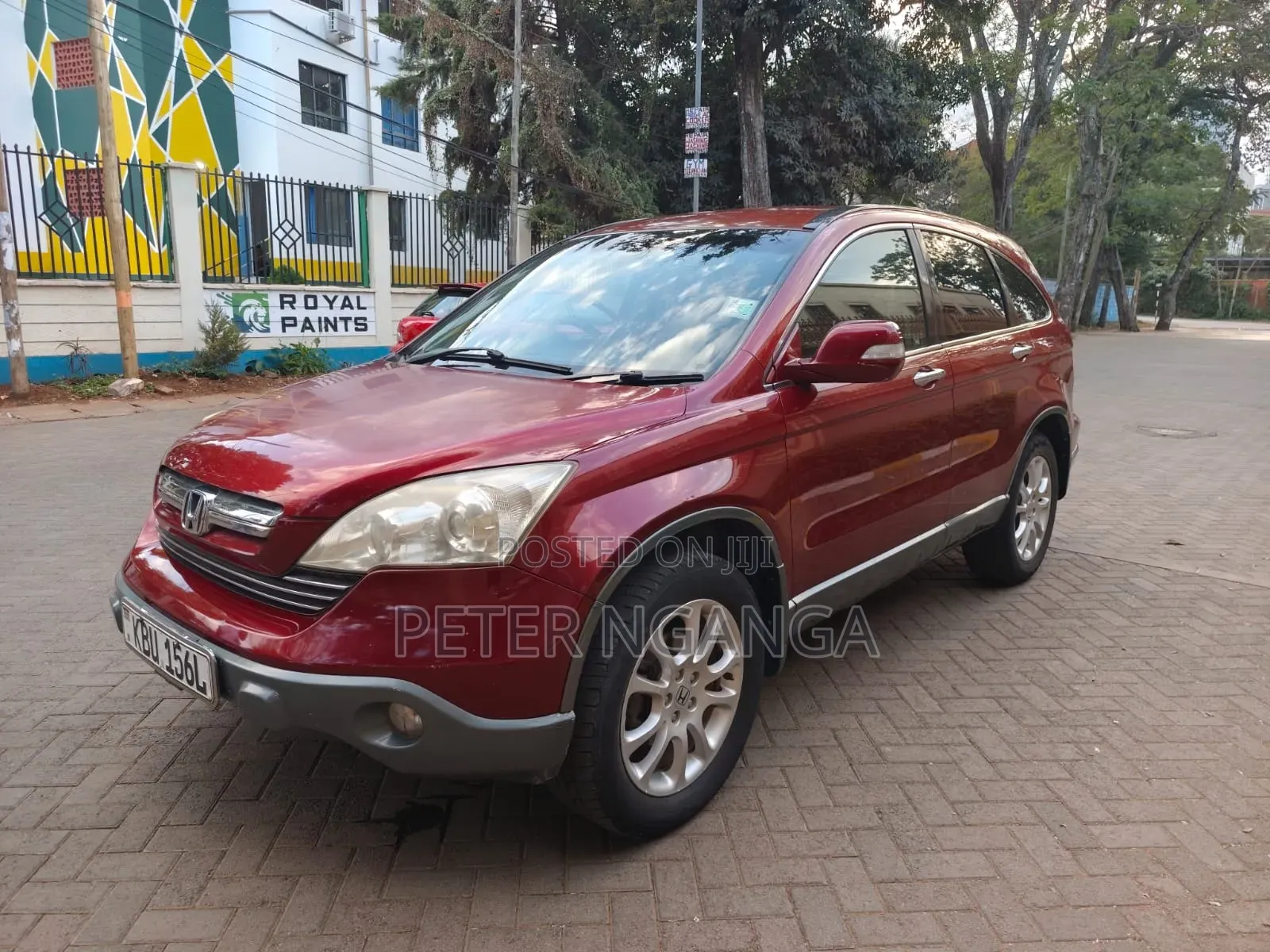 Honda CR-V 2007 Maroon