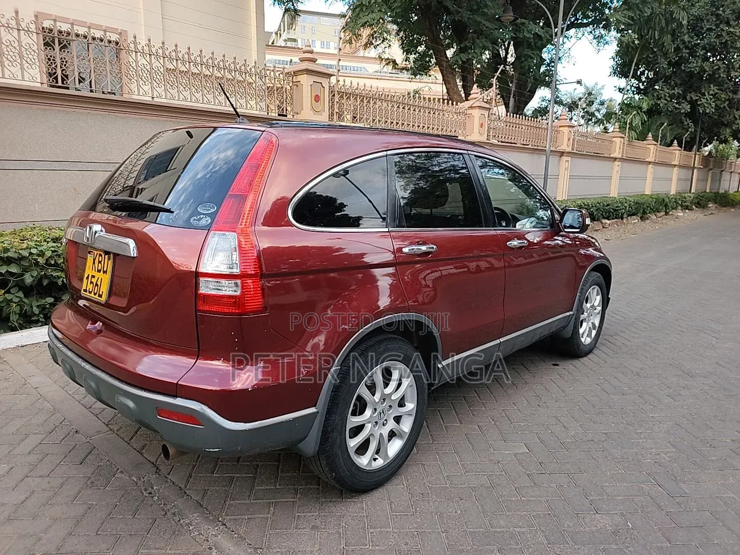 Honda CR-V 2007 Maroon