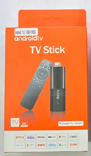 TVR3 Smart TV Stick 8GB+128GB – Android TV Media Streamer