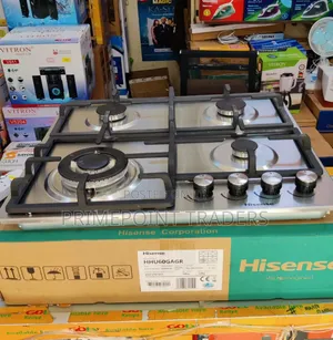 Hisense 60×60cm Stainless Steel Inbuilt Cooker
