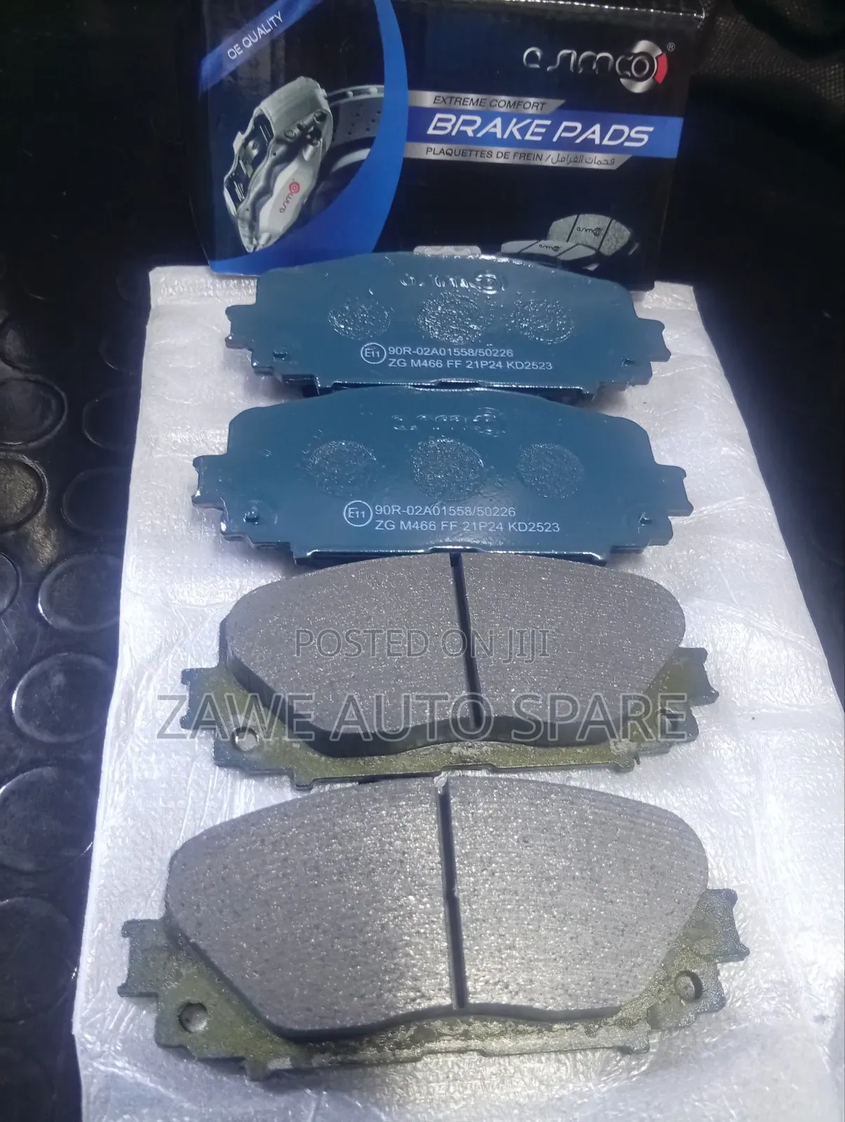 Asmico Brake Pads for Ractice