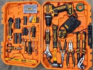 Electrical Toolbox and Tools Inside