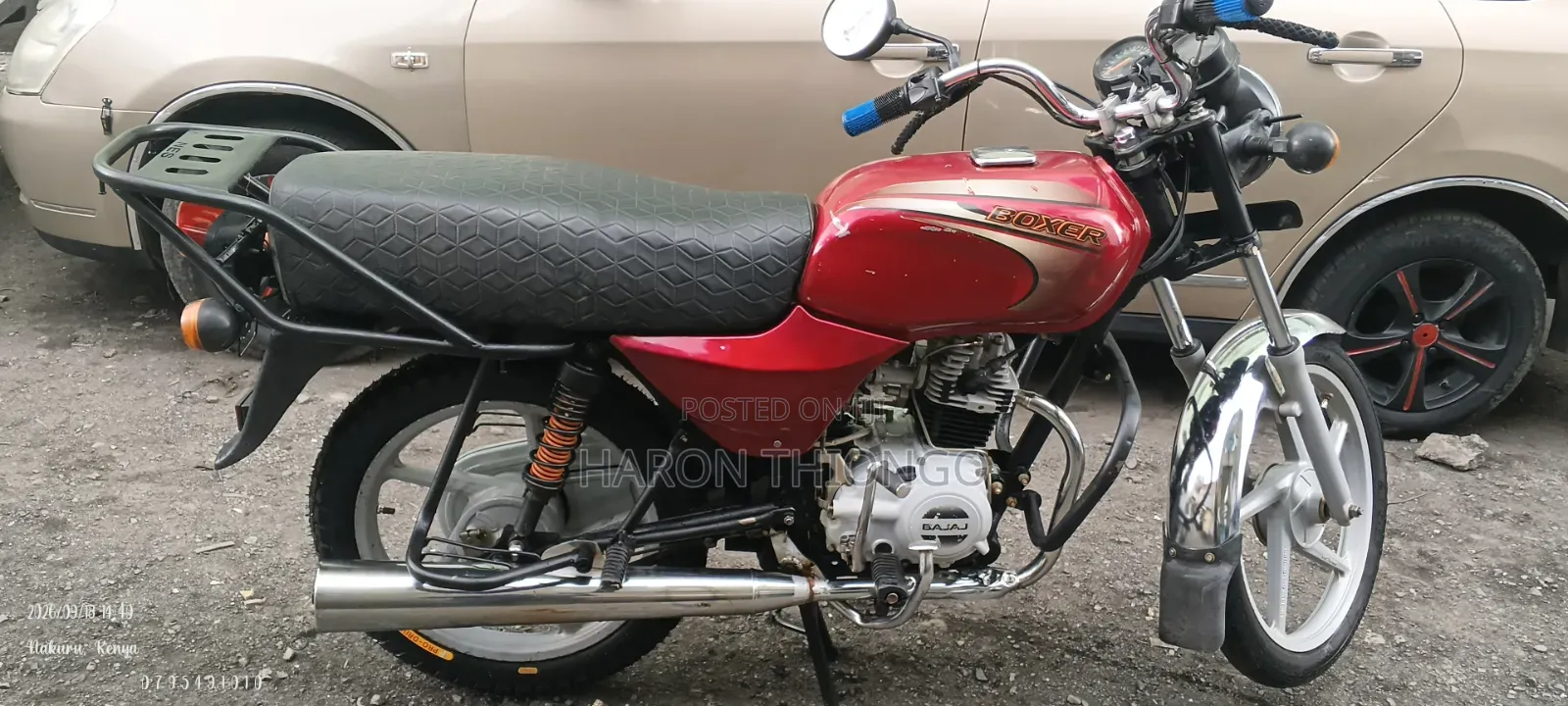 Bajaj Boxer 2025 Red