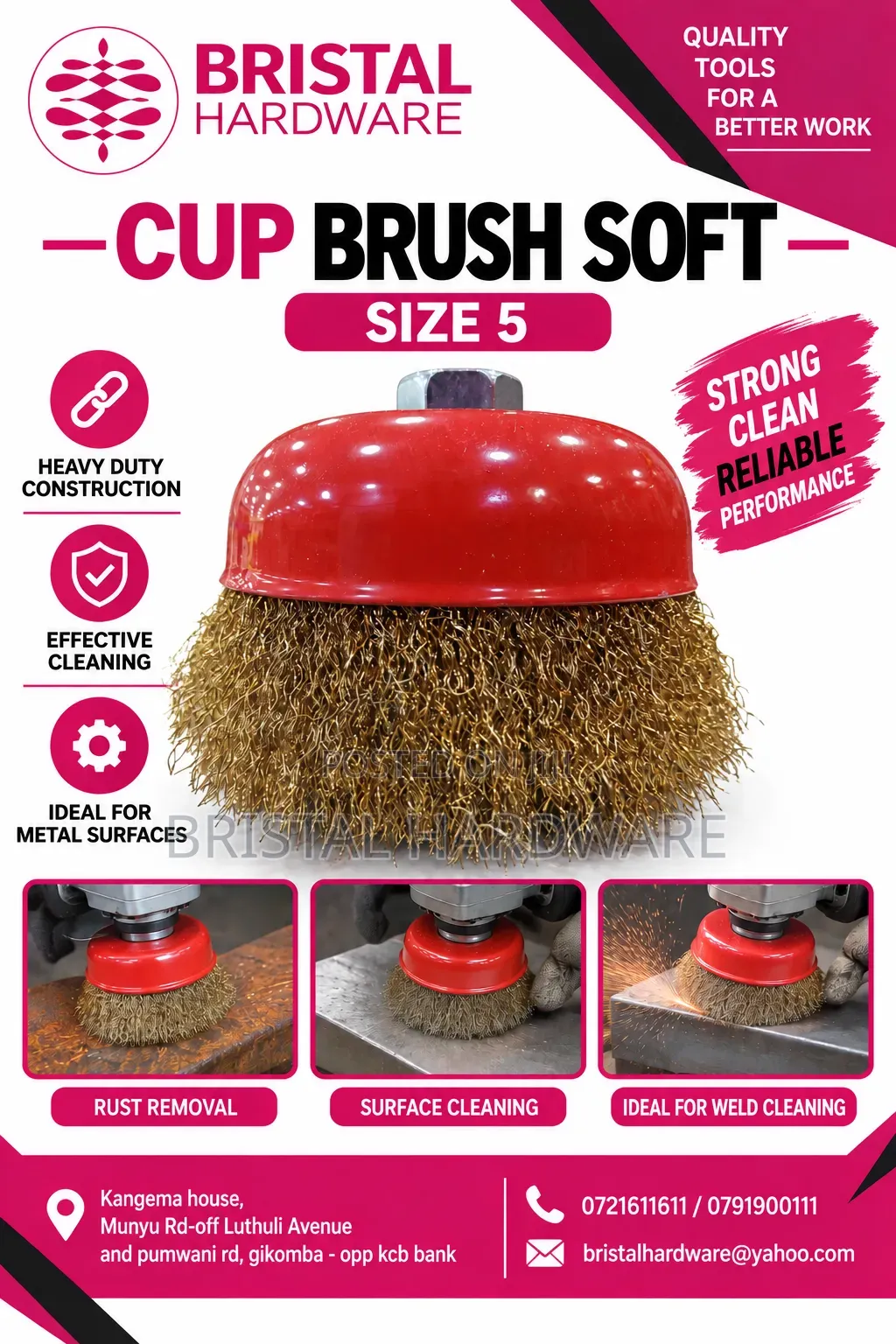 Cup Brush Soft Size5