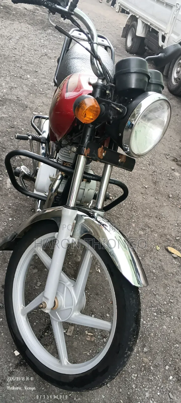 Bajaj Boxer 2025 Red