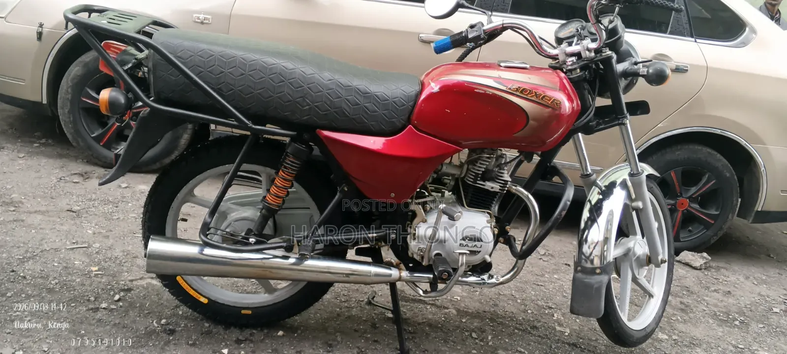 Bajaj Boxer 2025 Red