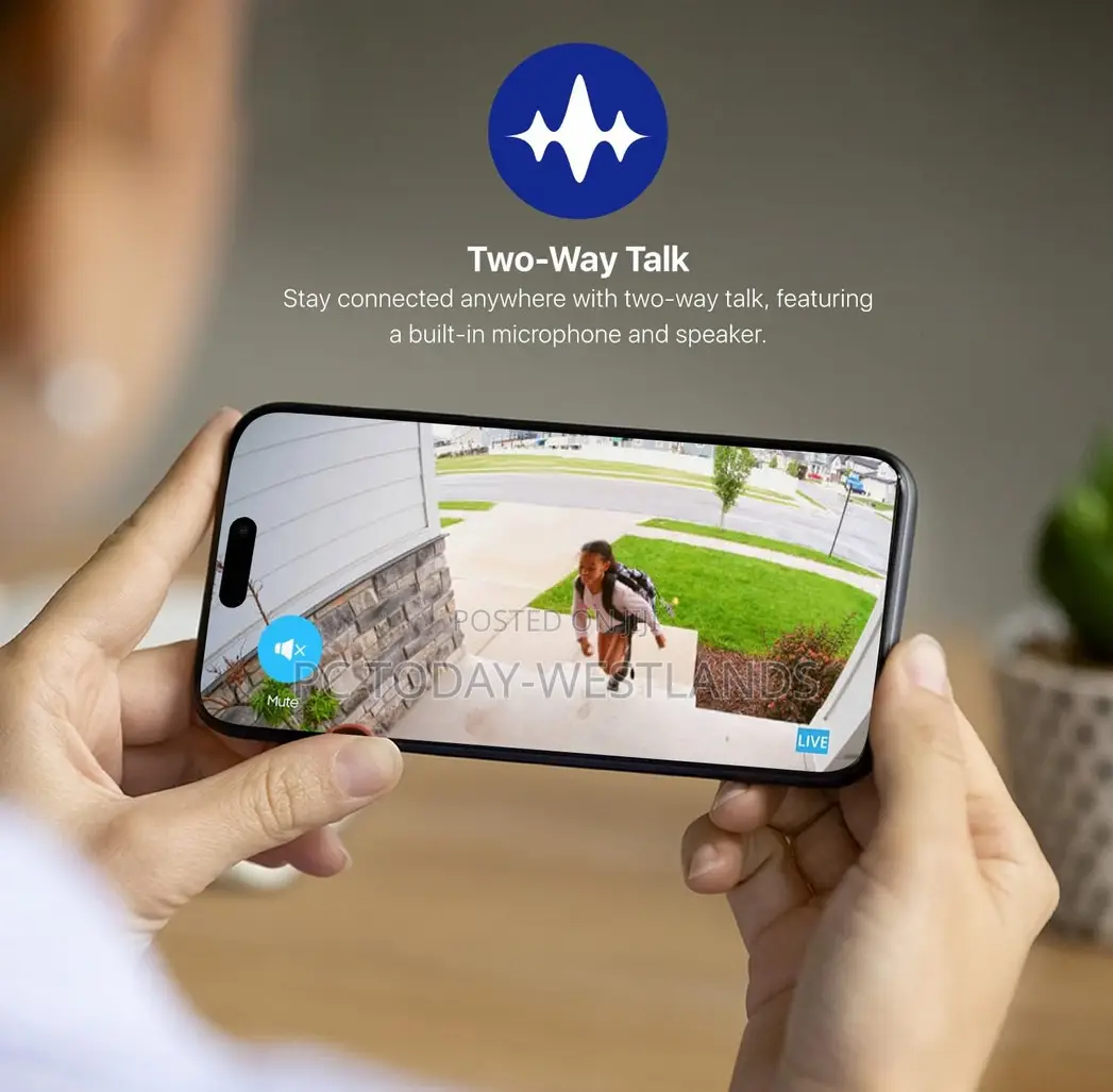 AMLINK Dual-Lens WiFi Camera Outdoor, Human Detection, Motion-Tracking
