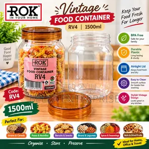Rok Vintage Plastic Food Container