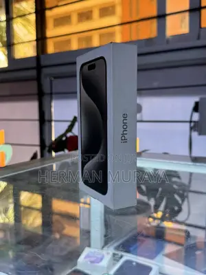 New Apple iPhone 15 Pro 256 GB Black