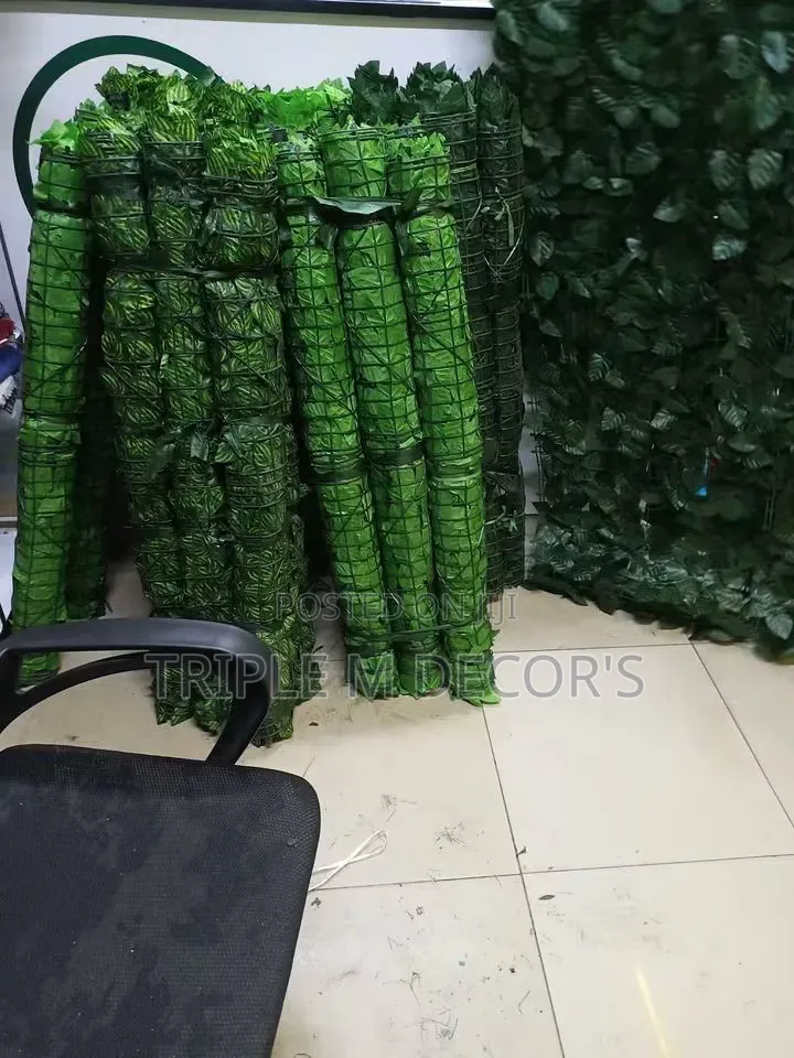 Green Leafy Balcony Fence