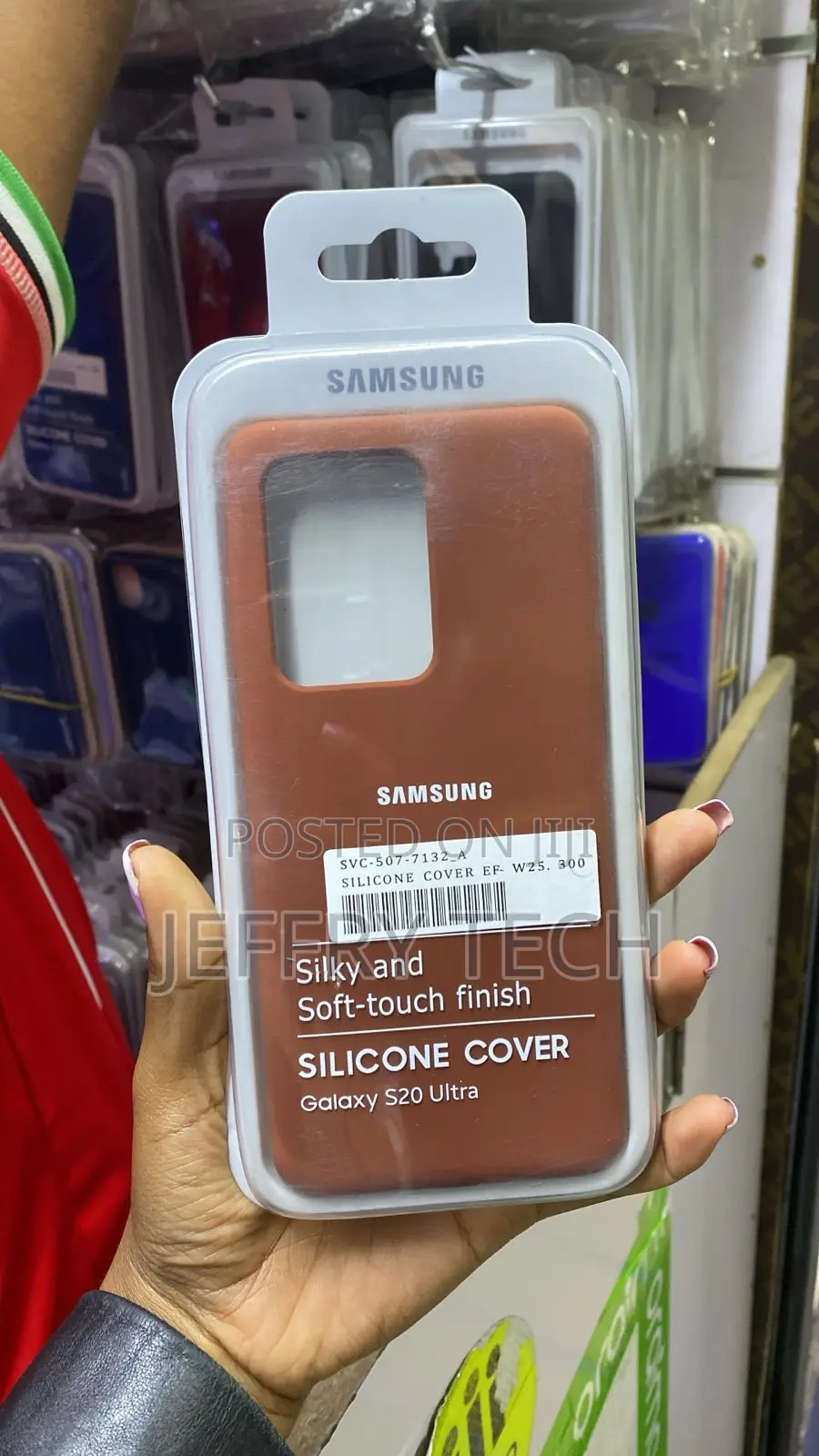 Samsung Silicone Cases Designed for the Galaxy S20 Ultra Phone Model