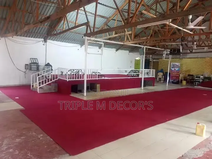 Premium Wall to Wall 4mm Delta Carpet for Church Auditorium