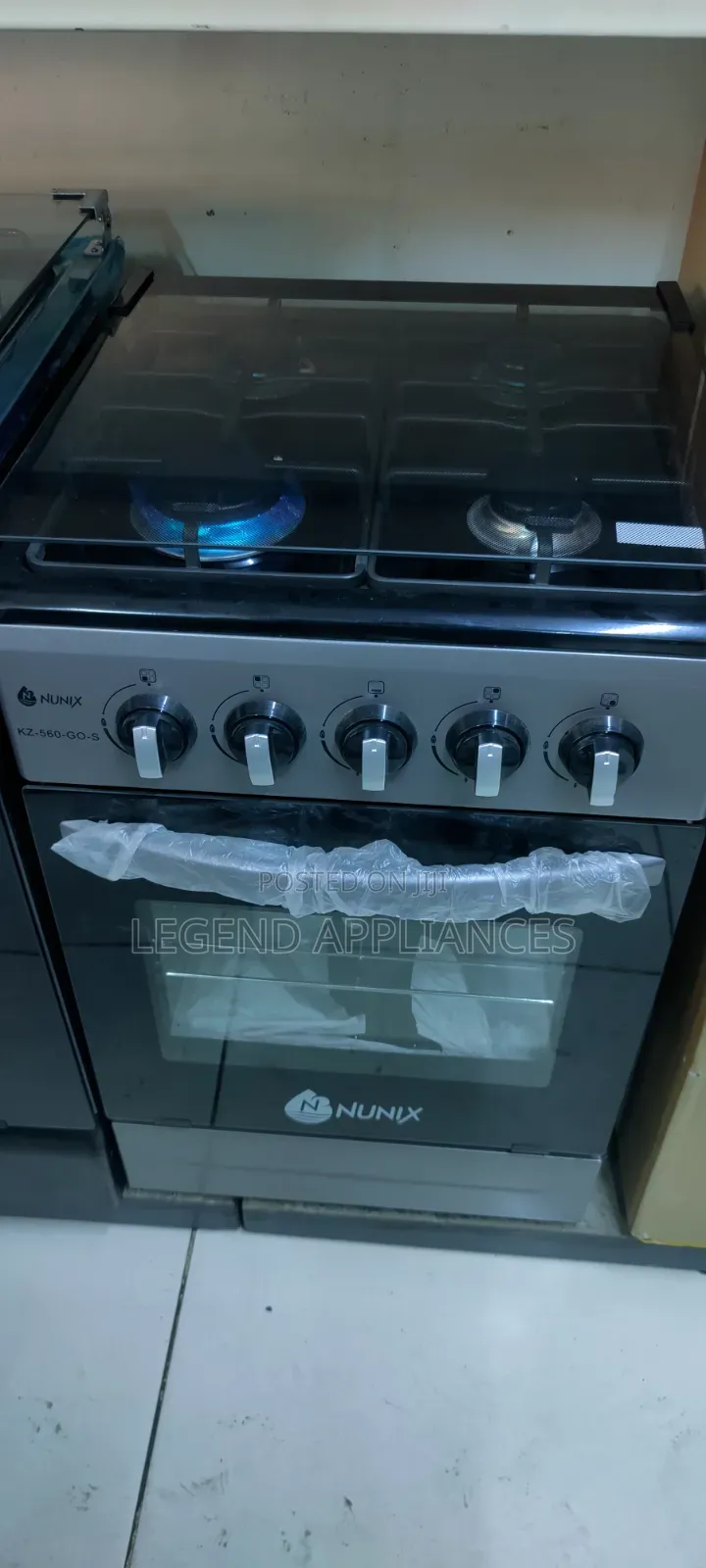 Nunix Free Standing Cooker 50*55 4-Gas Oven Cooker