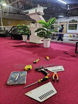 Premium Wall to Wall 4mm Delta Carpet for Church Auditorium