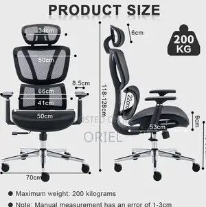 Ergonomic Orthopedic Office Chair – High-Back Comfortable Work Seat