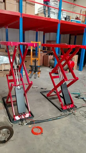 Electro Hydraulic Lifting System 4tns 1.8high Scissor Carlift Machine