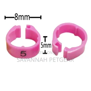 Pigeon Leg Bands/Rings With Excellent Quality - 100 Pieces