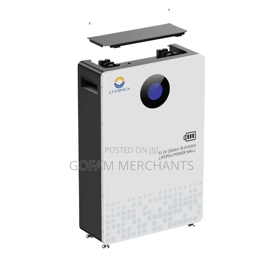 10kwh Lvtopsun LVTS-512200-G3 51.2V 200Ah Lithium Iron Phosphate