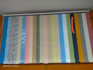 Wall-to-Wall Commercial Window Vertical Blinds