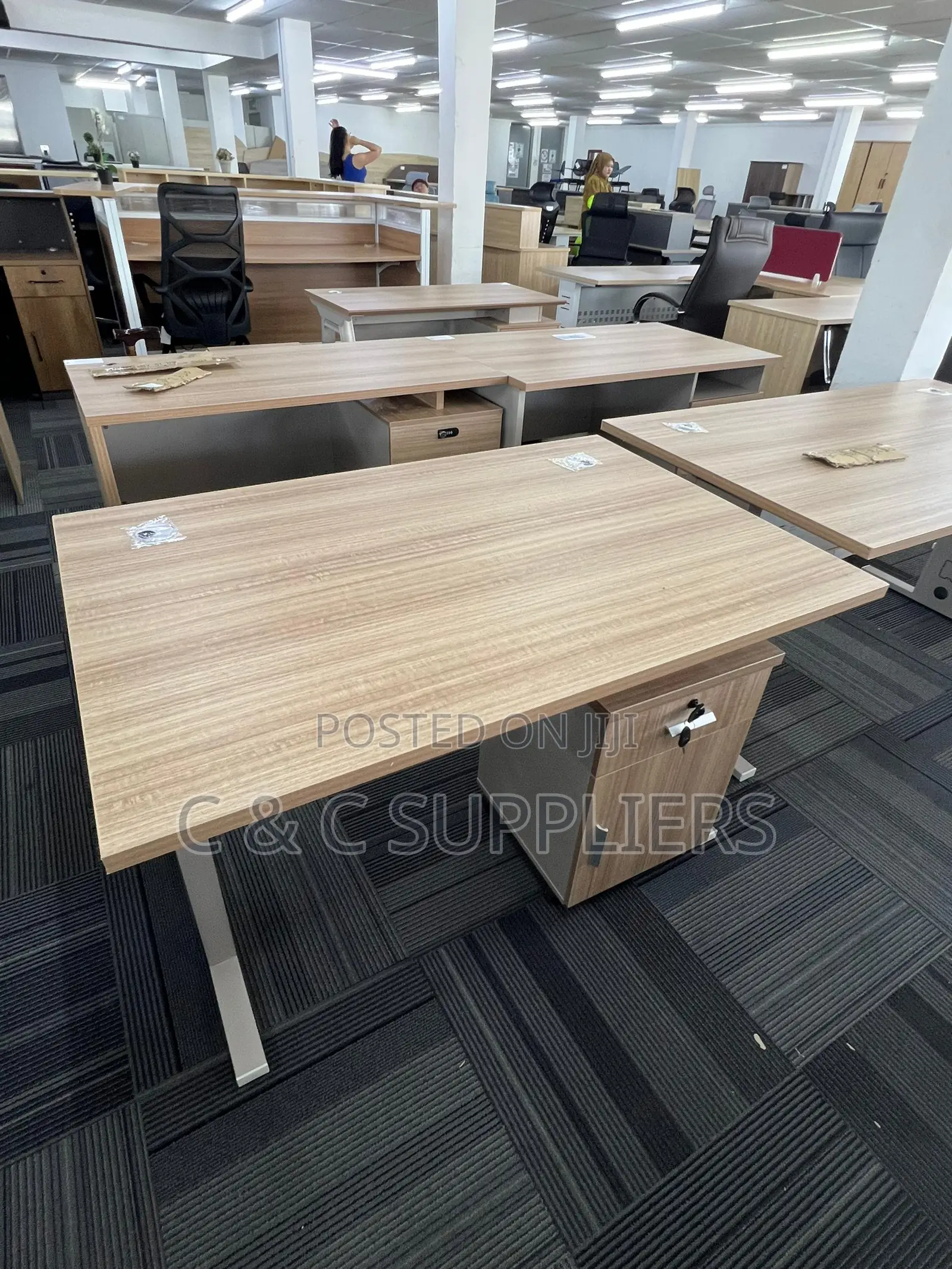 120cm Modern Study Desk With Storage