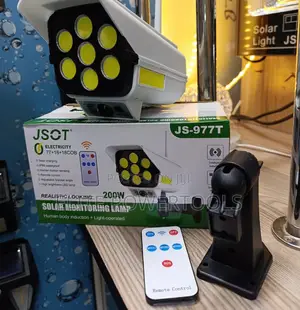 200W Dummy Camera Solar Monitoring Lamp