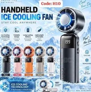 Foldable Design 199-Speed Controlhand Held Fan H10