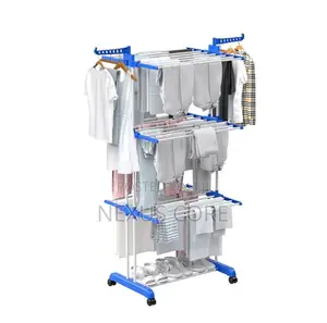 Foldable Movable Drying Rack