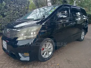 Toyota Vellfire V 2.4 FWD 8-Seater 2010 Black