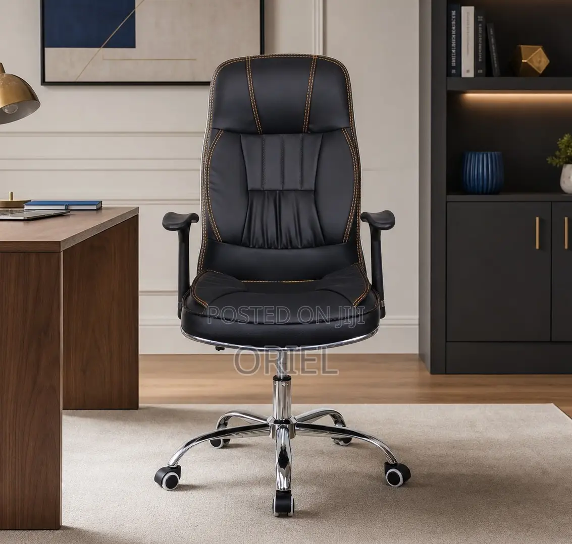 High-Back Executive Chair – Premium Ergonomic Office Manager Seat