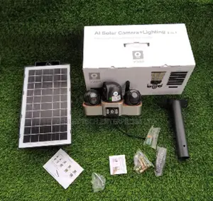 Smart Solar Flood Light Camera – Triple Lens V380
