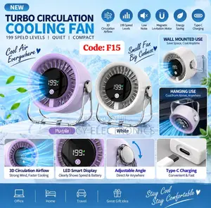 Turbo Circulation Cooling Fan F15