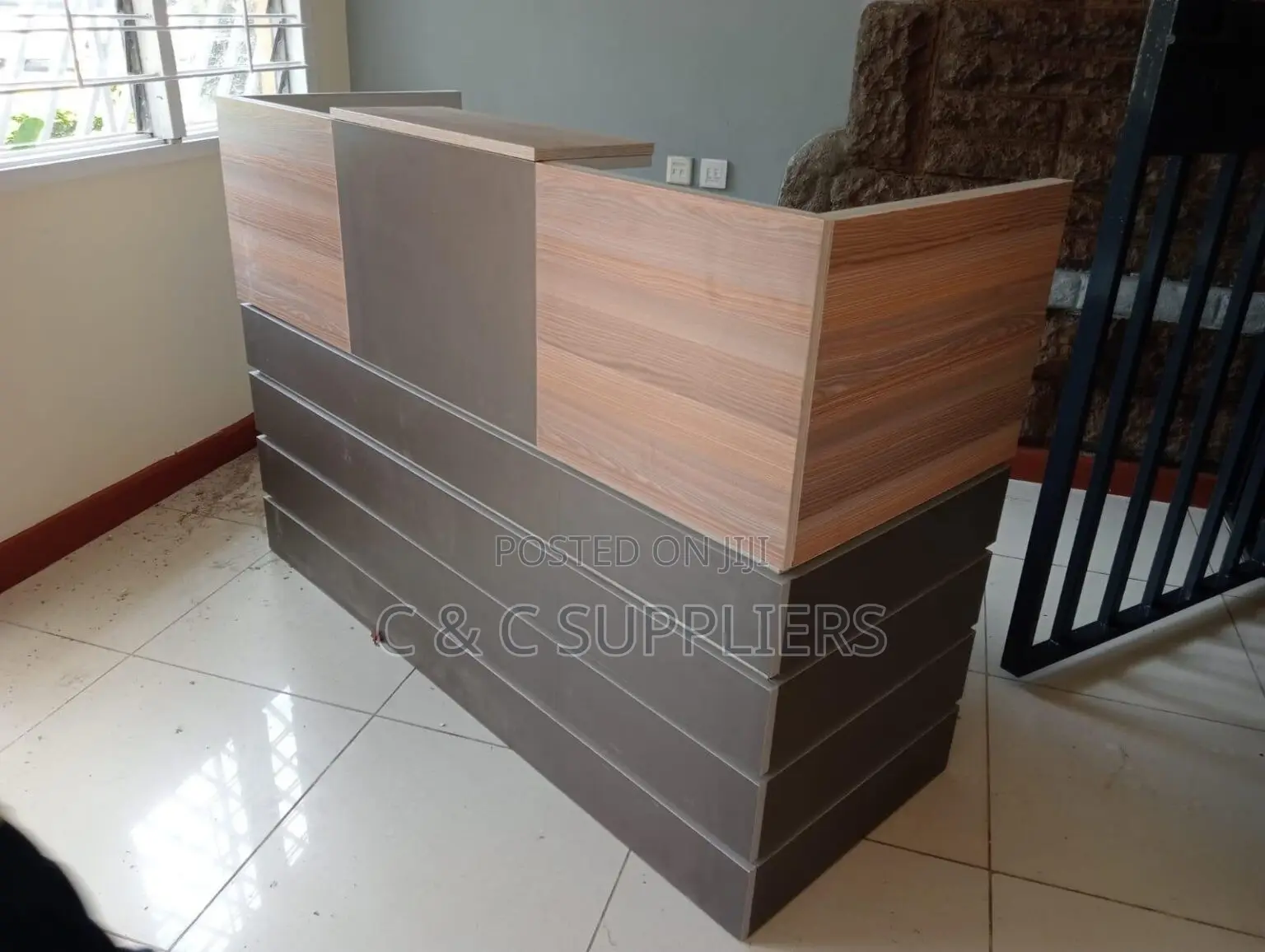 120CM Reception Desk