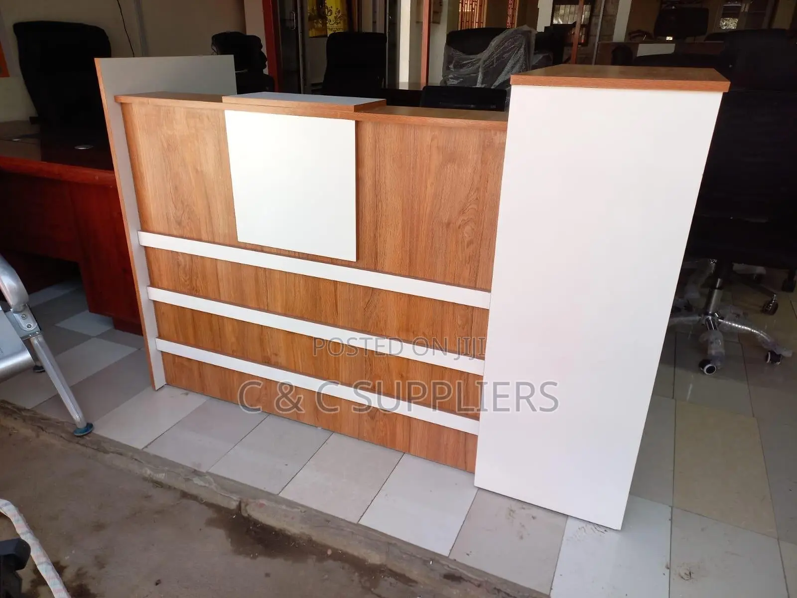 120CM Reception Desk